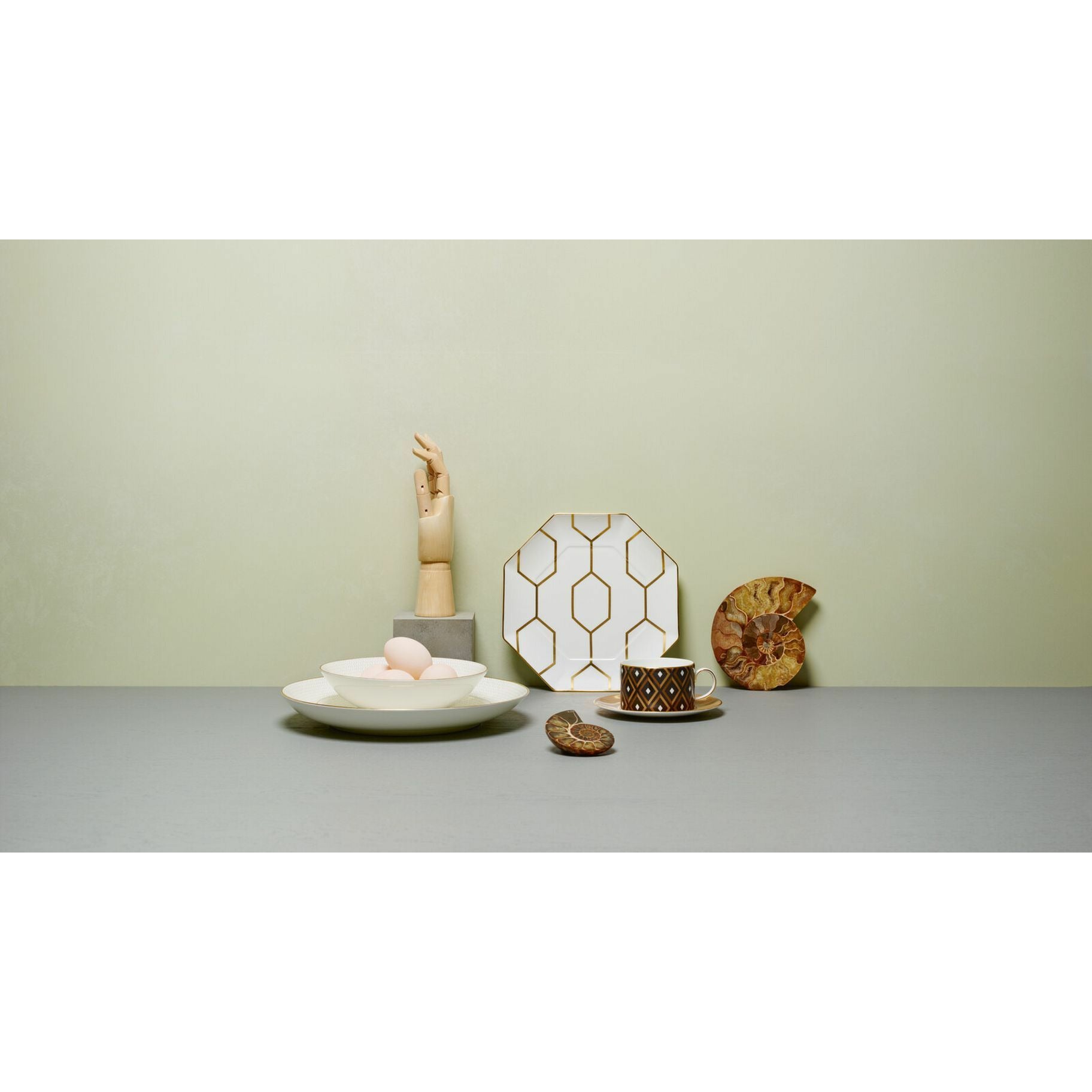 [product_category]-Wedgwood Arris Teacup 0.18 L & Saucer Set Mixed Patterns 4pcs Gift Box-Wedgwood-701587195102-40007555-WED-2
