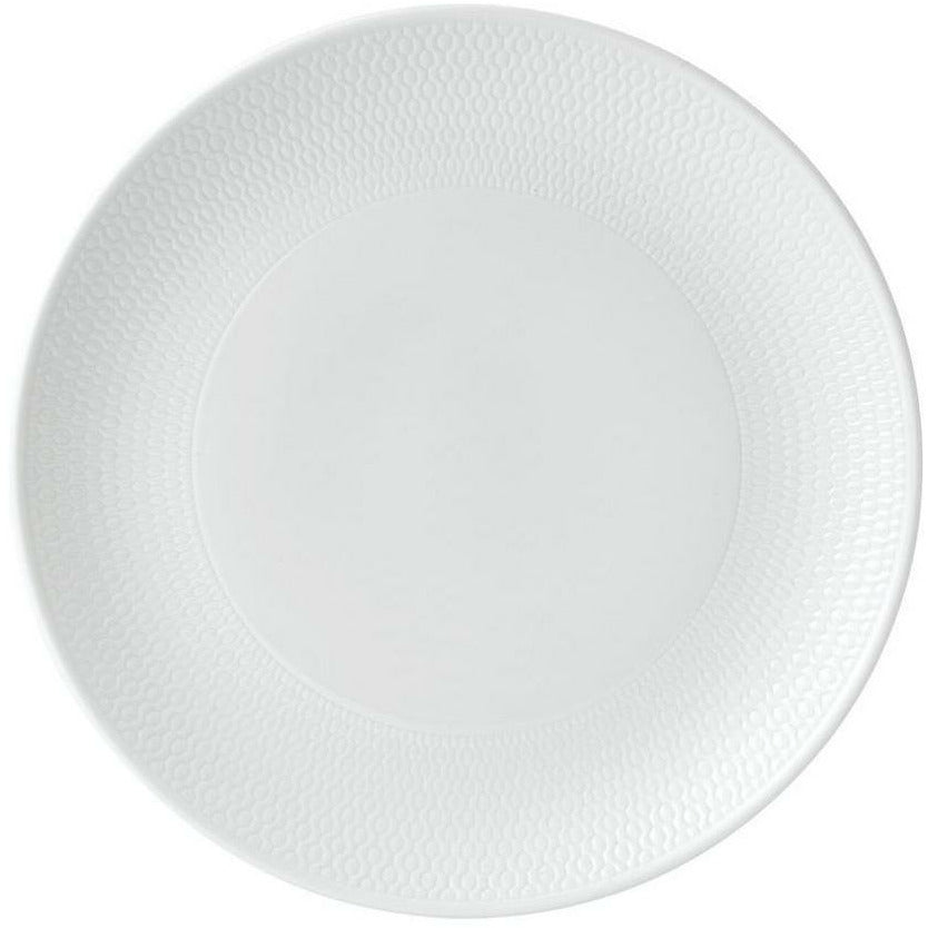 [product_category]-Wedgwood Gio Plate 23 Cm, White-Wedgwood-701587313605-40023839-WED-1