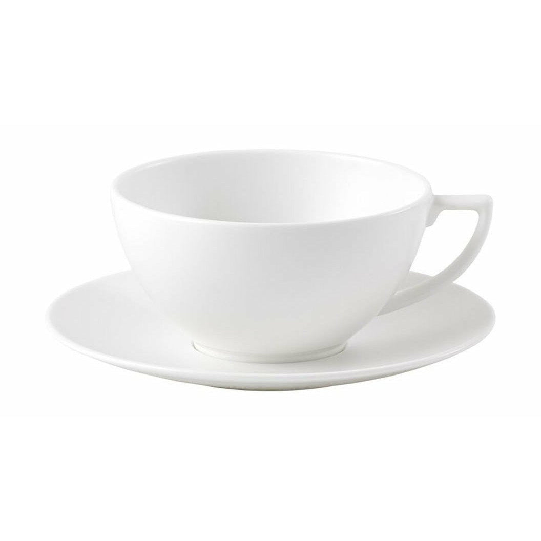 [product_category]-Wedgwood Jasper Conran White Tea Cup And Strata Saucer-Wedgwood-701587445801-1058027-WED-1