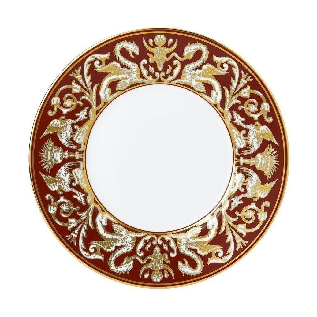 [product_category]-Wedgwood Renaissance Red Florentine Accent Plate 23 Cm-Wedgwood-701587453424-1058815-WED-1