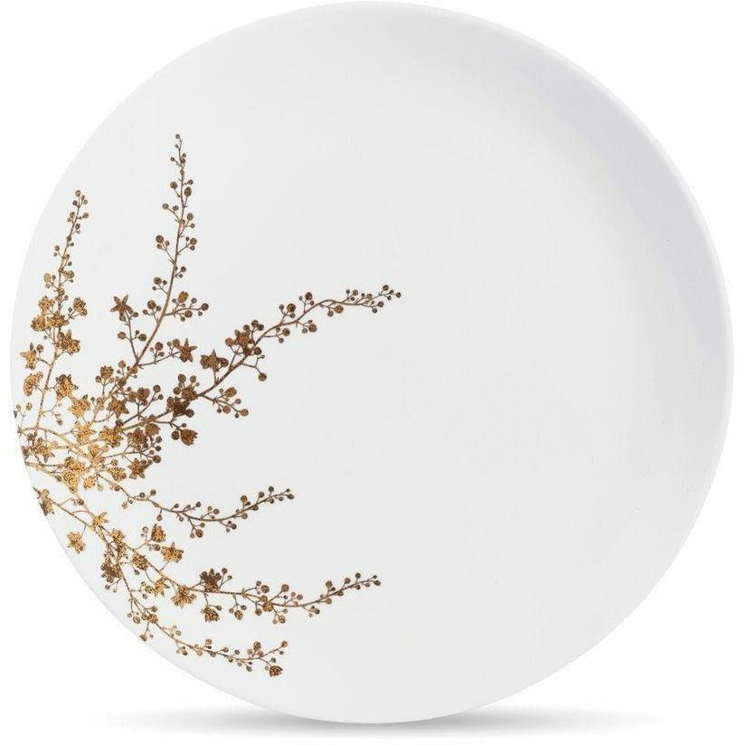 [product_category]-Wedgwood Vera Wang Jardin Plate 28 Cm, White/Gold-Wedgwood-701587394017-40033715-WED-1