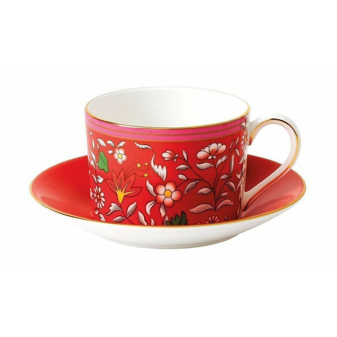 [product_category]-Wedgwood Wonderlust Crimson Jewel Teacup & Saucer 0,15 L Gift Box, Red-Wedgwood-701587380300-40031700-WED-1