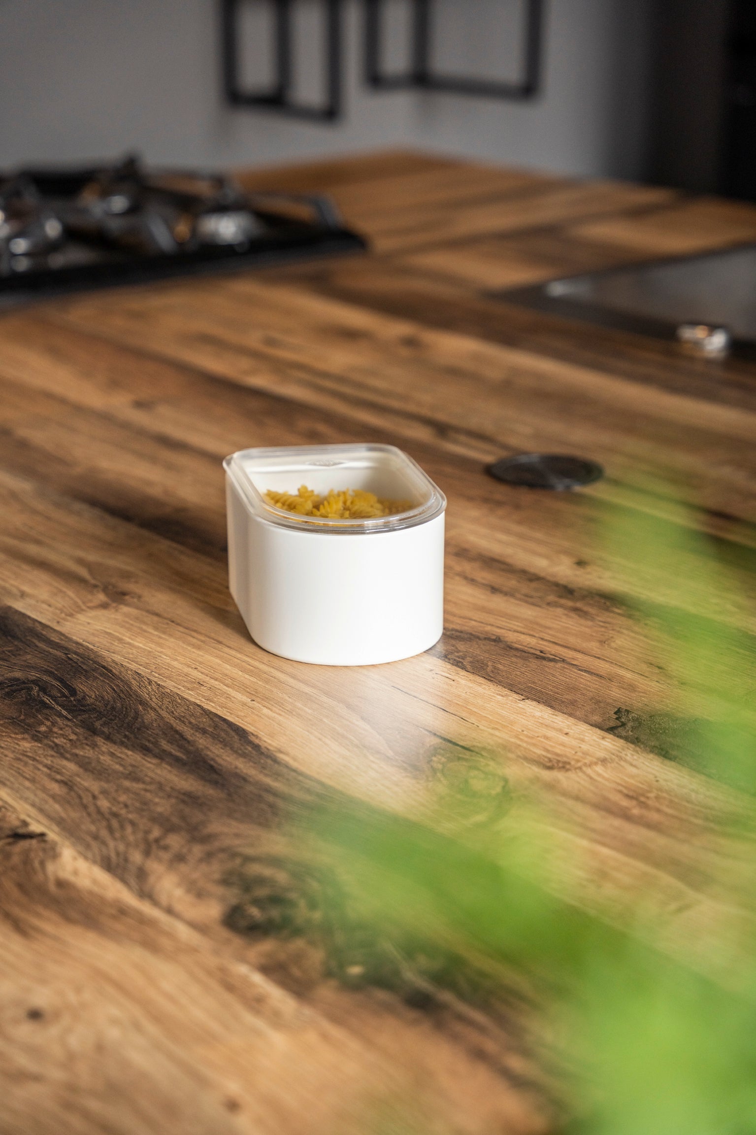 [product_category]-Wesco Canister 1 Litre With Acrylic Lid, Sand Matt-Wesco-4004519115572-321401-87-DE-WES-2