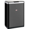 Wesco I.master dobbelt med sensor 2x20 liter, sort matt