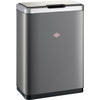 Wesco I.master dobbelt med sensor 2x20 liter, grafit Matt