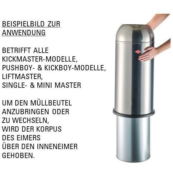 [product_category]-Wesco Mini Master 6 Litres, Graphite Matt-Wesco-4004519104309-180112-77-DE-WES-3