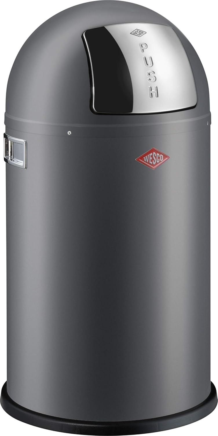 [product_category]-Wesco Pushboy Junior 22 Litres, Graphite Matt-Wesco-4004519101063-175531-77-DE-WES-1