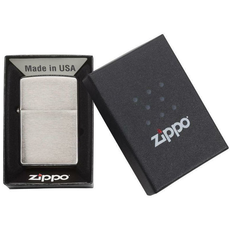 [product_category]-Zippo Armor Brushed Chrome Lighter-Zippo Nordic A S-041689110567-Z-162-ZIP-5