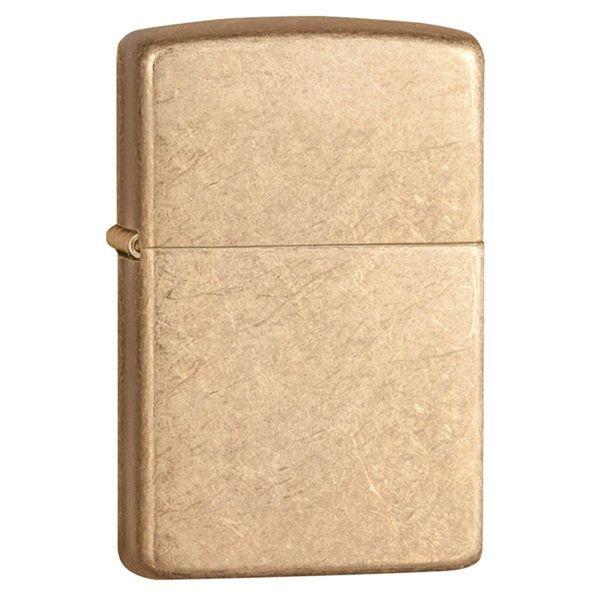 [product_category]-Zippo Armor Tumbled Brass Lighter-Zippo Nordic A S-041689284961-Z-28496-ZIP-1