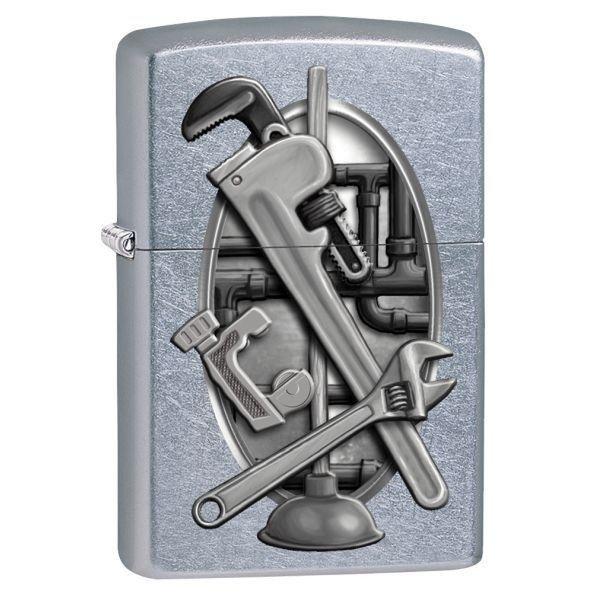[product_category]-Zippo Plumber Lighter-Zippo Nordic A S-191693101102-Z-207PLUM-ZIP-1