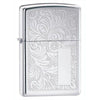 Zippo Venetian High Polish Chrome Lighter
