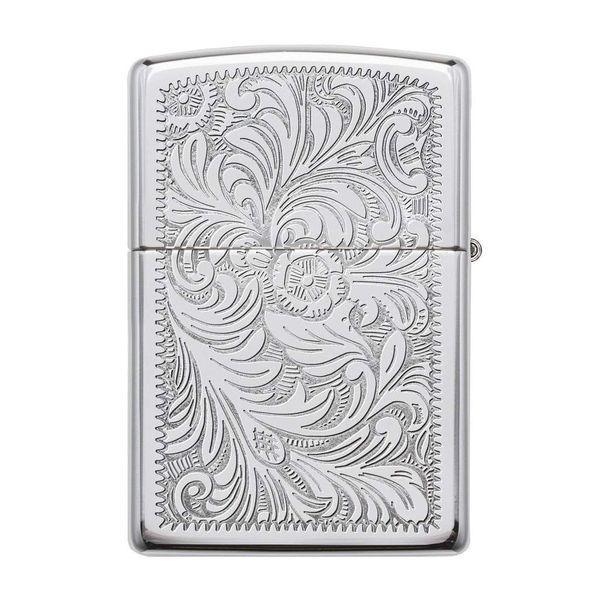[product_category]-Zippo Venetian High Polish Chrome Lighter-Zippo Nordic A S-041689106508-Z-352-ZIP-3