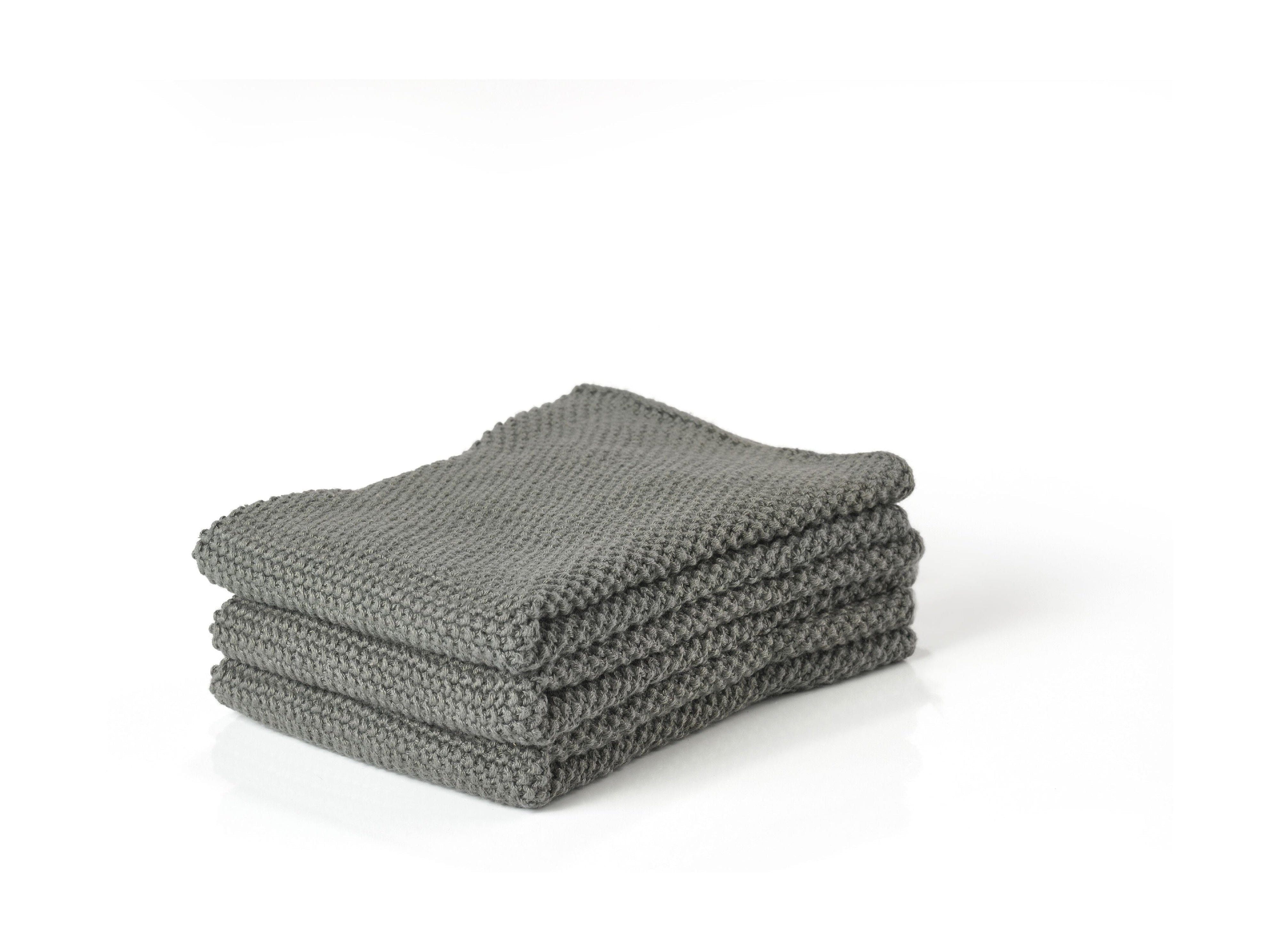 [product_category]-Zone Denmark Cleaning Cloth Set Of 3, Olive Green-Zone Denmark-5722000290827-29082-ZON-1