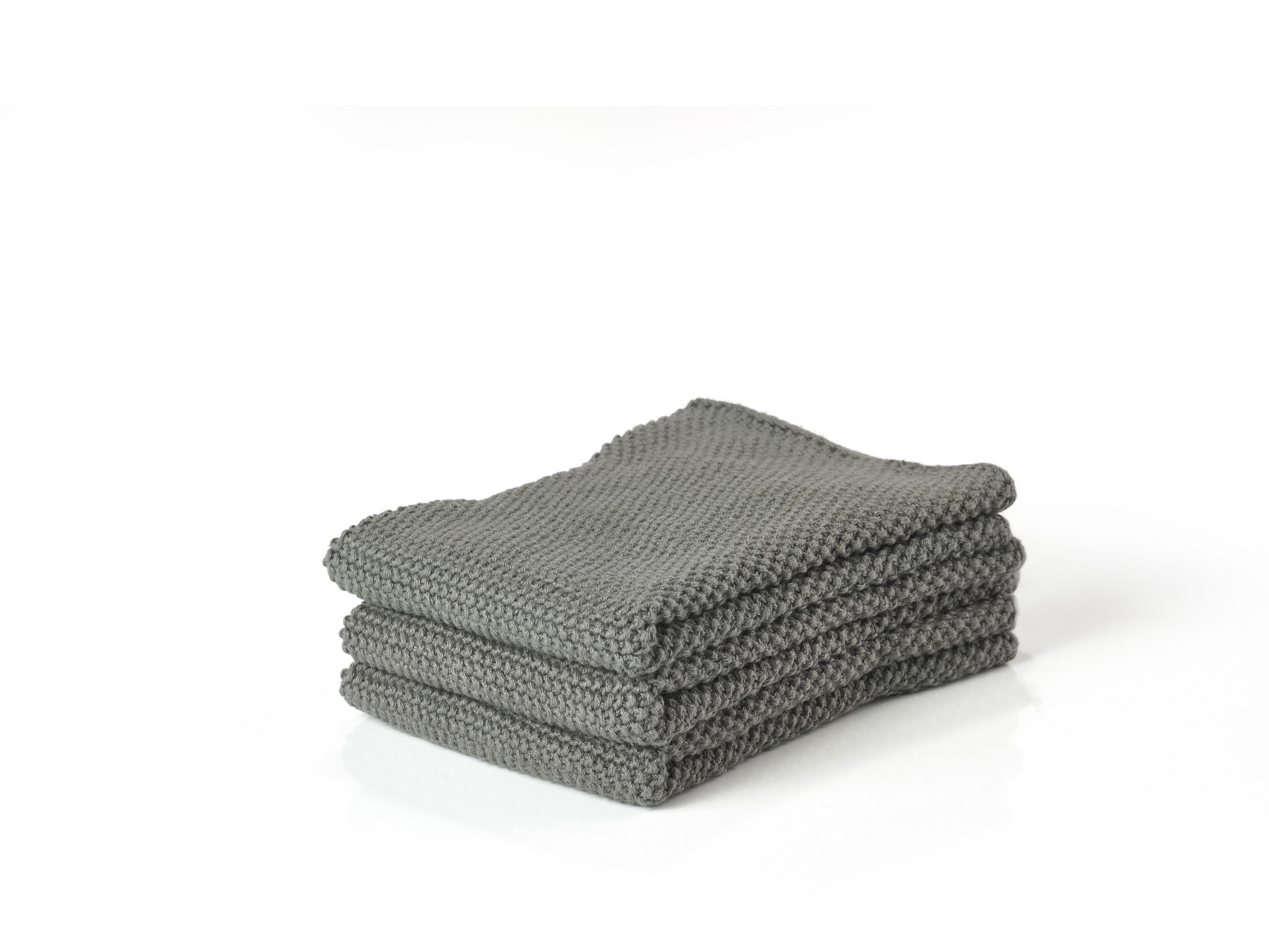 [product_category]-Zone Denmark Cleaning Cloth Set Of 3, Olive Green-Zone Denmark-5722000290827-29082-ZON-2