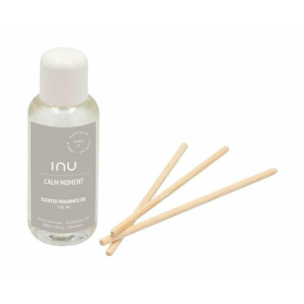 [product_category]-Zone Denmark Inu Fragrance Atomizer Refill + 5 Sticks Calm Moment, 0,1 L-Zone Denmark-5722000239420-23942-ZON-1