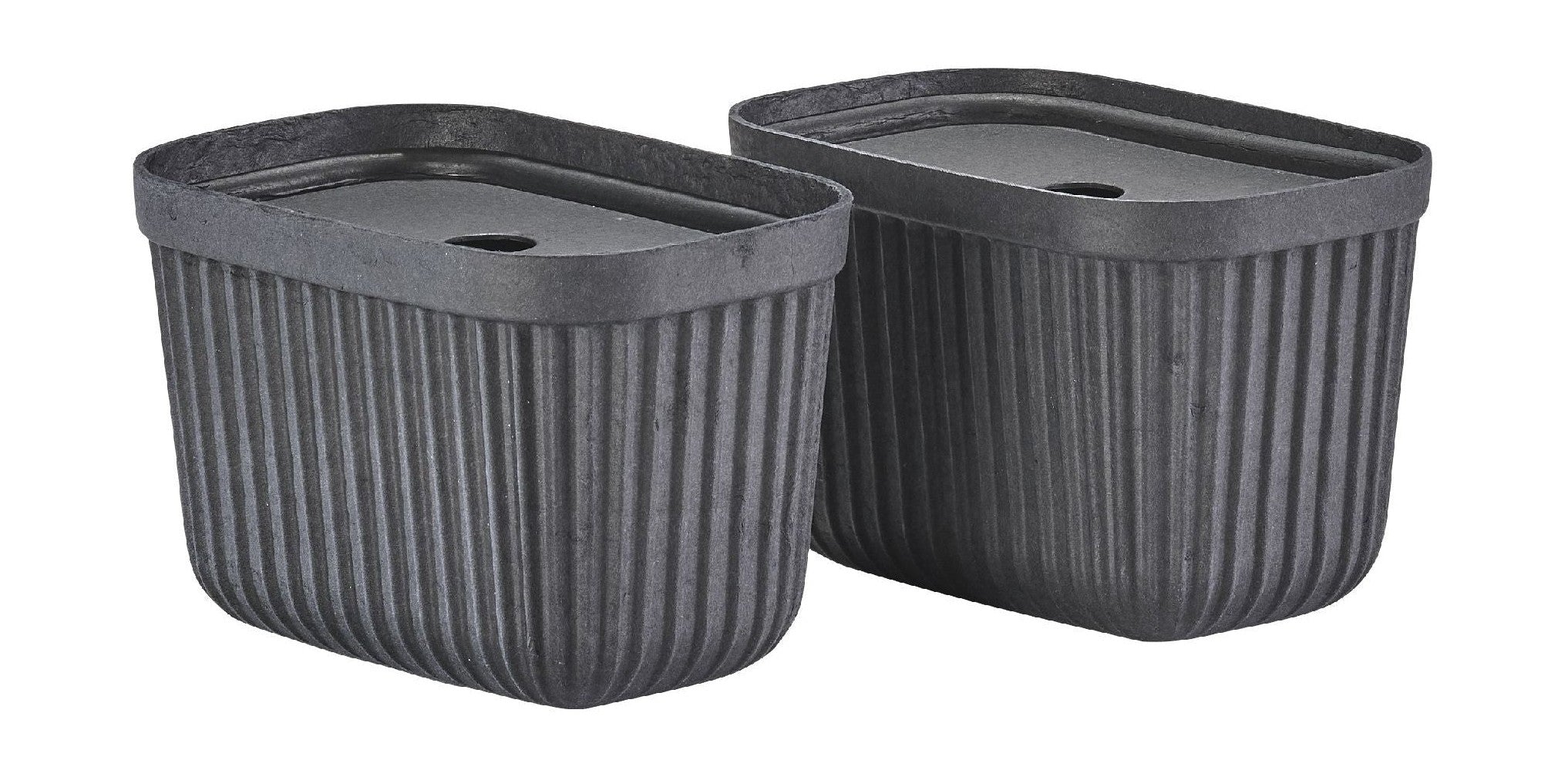 [product_category]-Zone Denmark Pulp Storage Box 23x15x15 Cm 2 Pcs, Black-Zone Denmark-5722000317708-31770-ZON-1