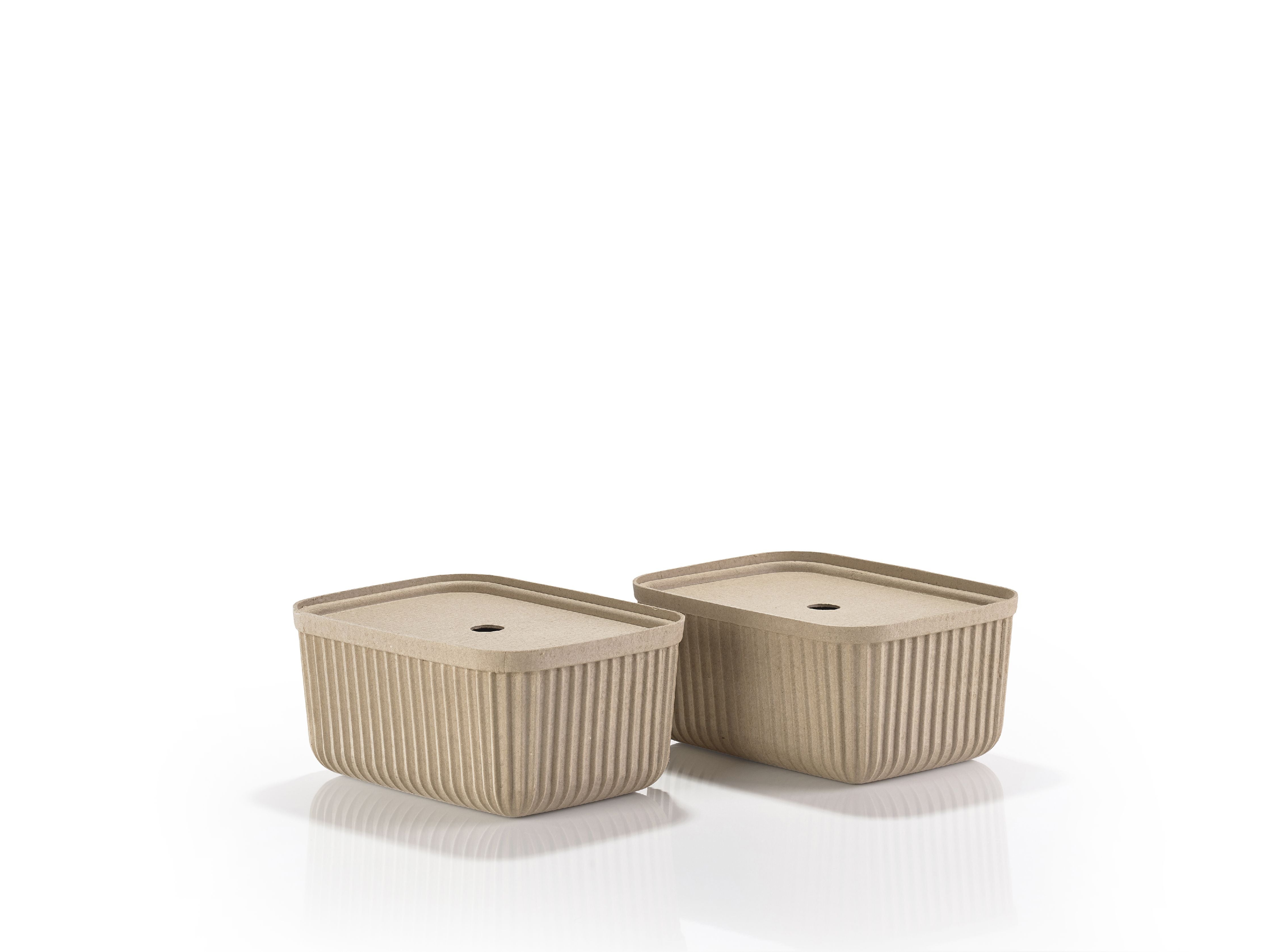 [product_category]-Zone Denmark Pulp Storage Box 32x23x15 Cm 2 Pcs, Natural Brown-Zone Denmark-5722000317715-31771-ZON-2