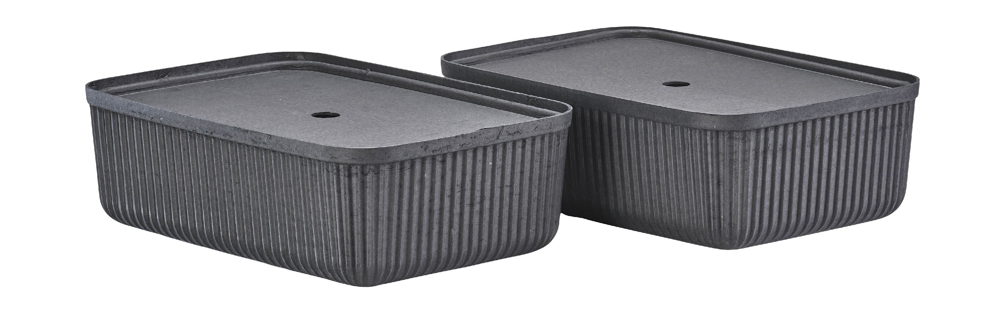 [product_category]-Zone Denmark Pulp Storage Box 48x32x15 Cm 2 Pcs, Black-Zone Denmark-5722000317777-31777-ZON-1
