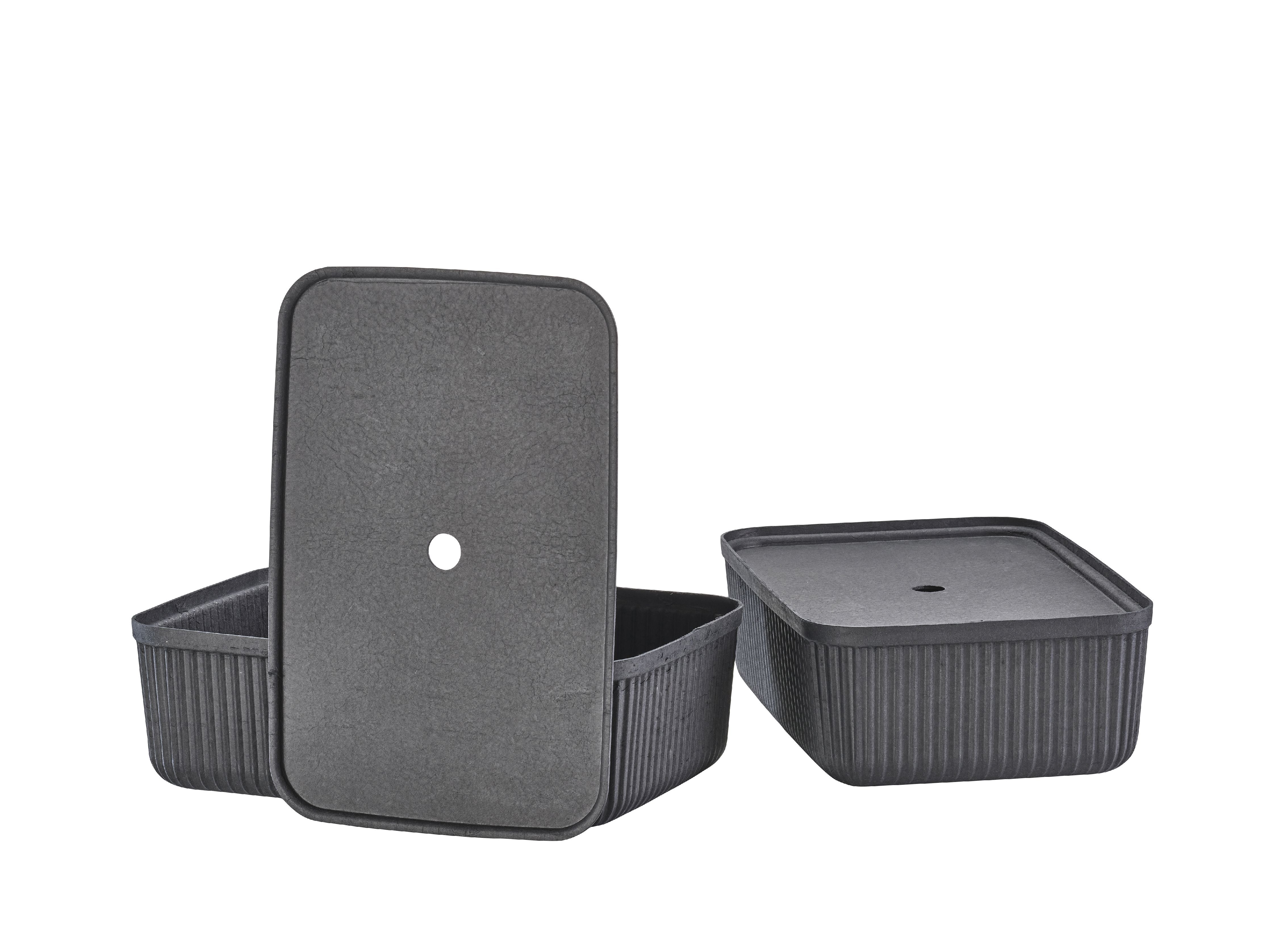 [product_category]-Zone Denmark Pulp Storage Box 48x32x15 Cm 2 Pcs, Black-Zone Denmark-5722000317777-31777-ZON-2