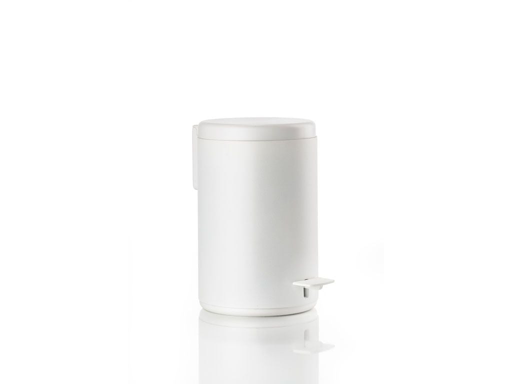 [product_category]-Zone Denmark Rim Pedal Bin 3 L, White-Zone Denmark-5722000144960-14496-ZON-2