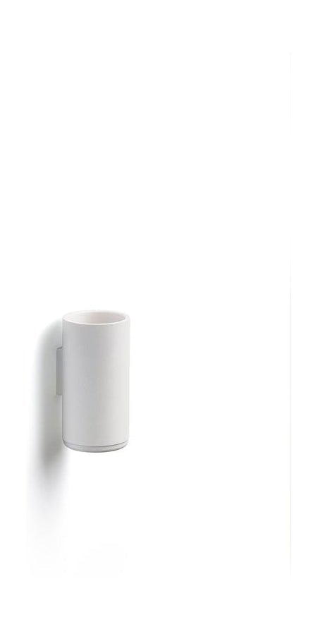 [product_category]-Zone Denmark Rim Toothbrush Mug For Wall, White-Zone Denmark-5722000144915-14491-ZON-1