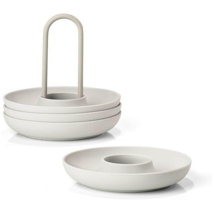 [product_category]-Zone Denmark Singles Egg Cup With Holder Warm Grey, 4 Pcs.-Zone Denmark-5722003320231-332023-ZON-1