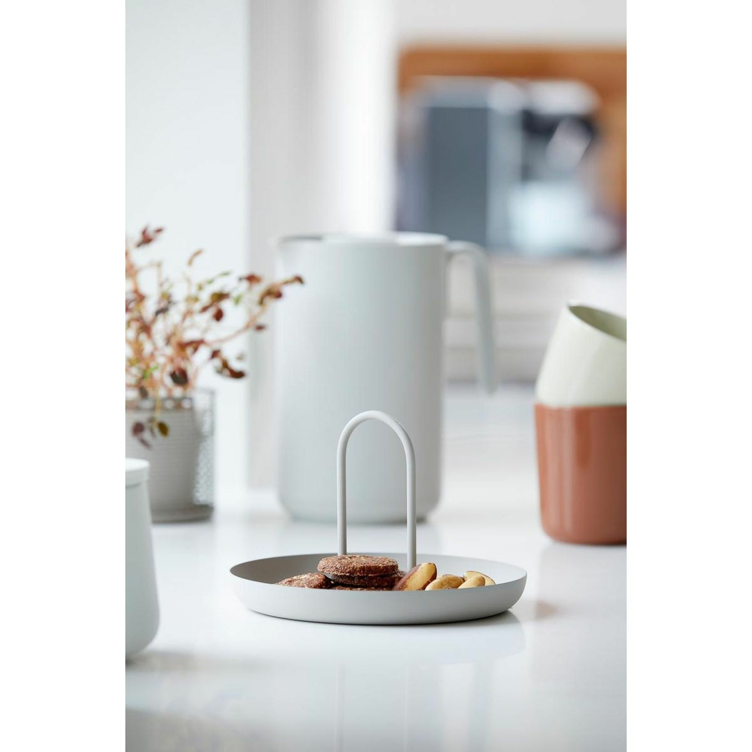 [product_category]-Zone Denmark Singles Tray ø 20 Cm, Warm Grey-Zone Denmark-5722003319525-331952-ZON-4
