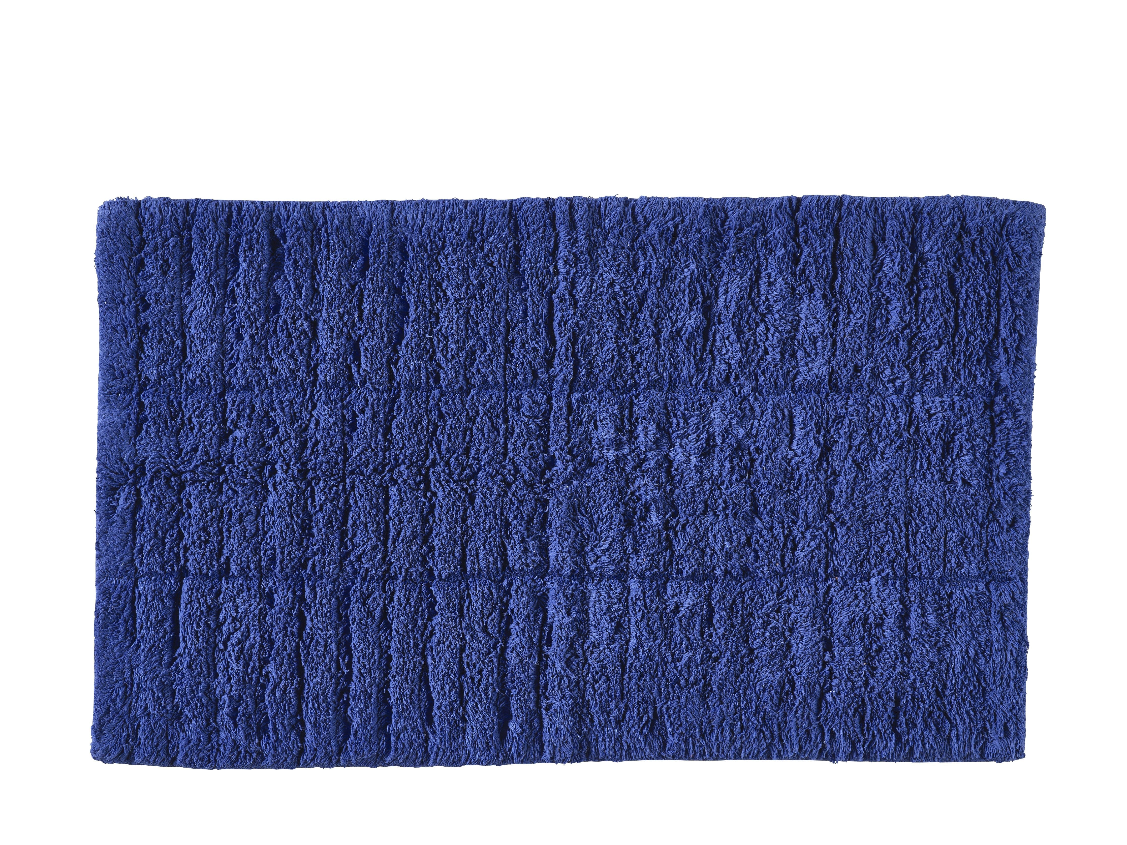 [product_category]-Zone Denmark Tiles Bath Mat 80 X 50 Cm, Indigo Blue-Zone Denmark-5722000315742-31574-ZON-5