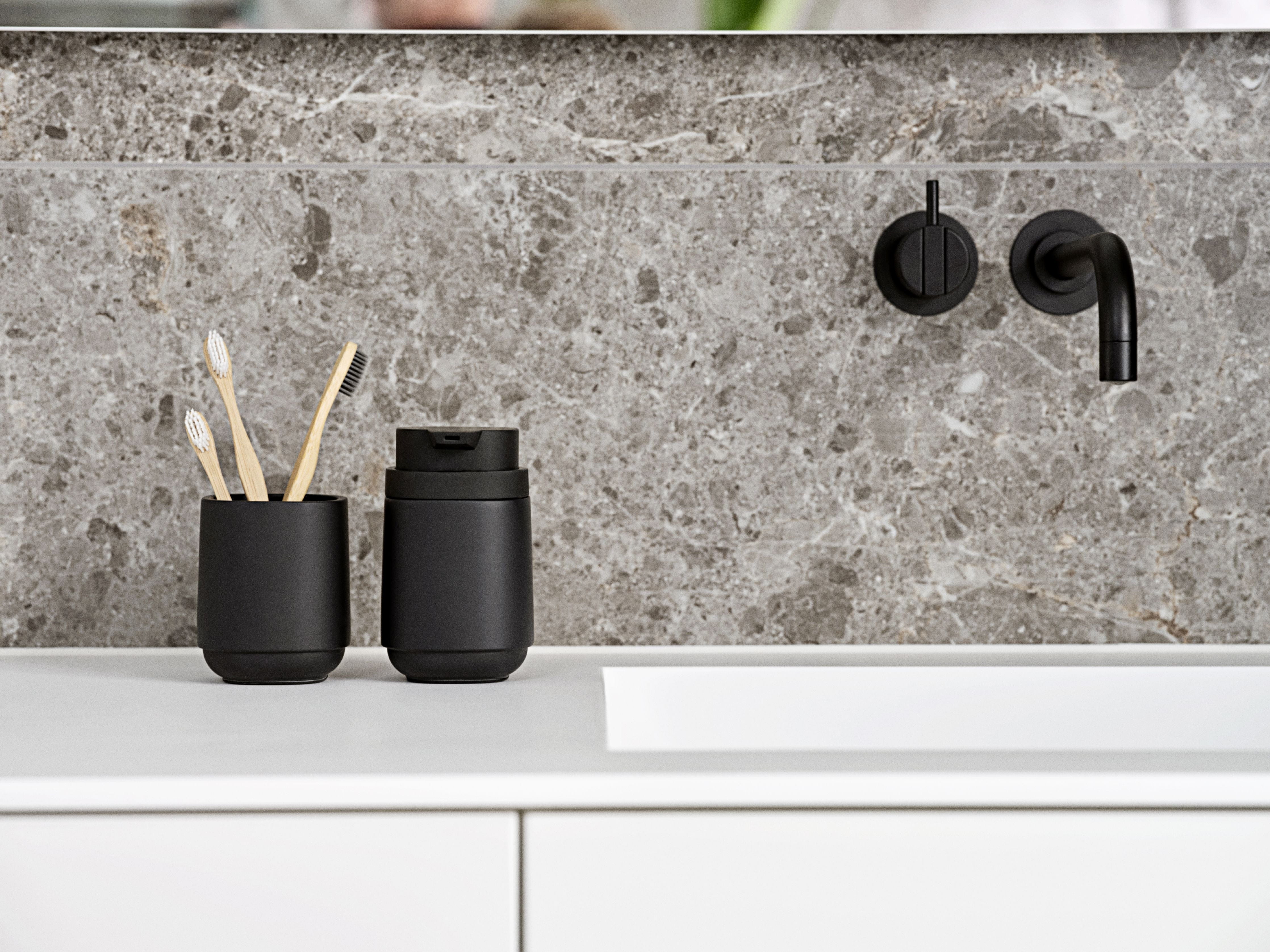 [product_category]-Zone Denmark Time Soap Dispenser, Black-Zone Denmark-5722000281146-28114-ZON-3