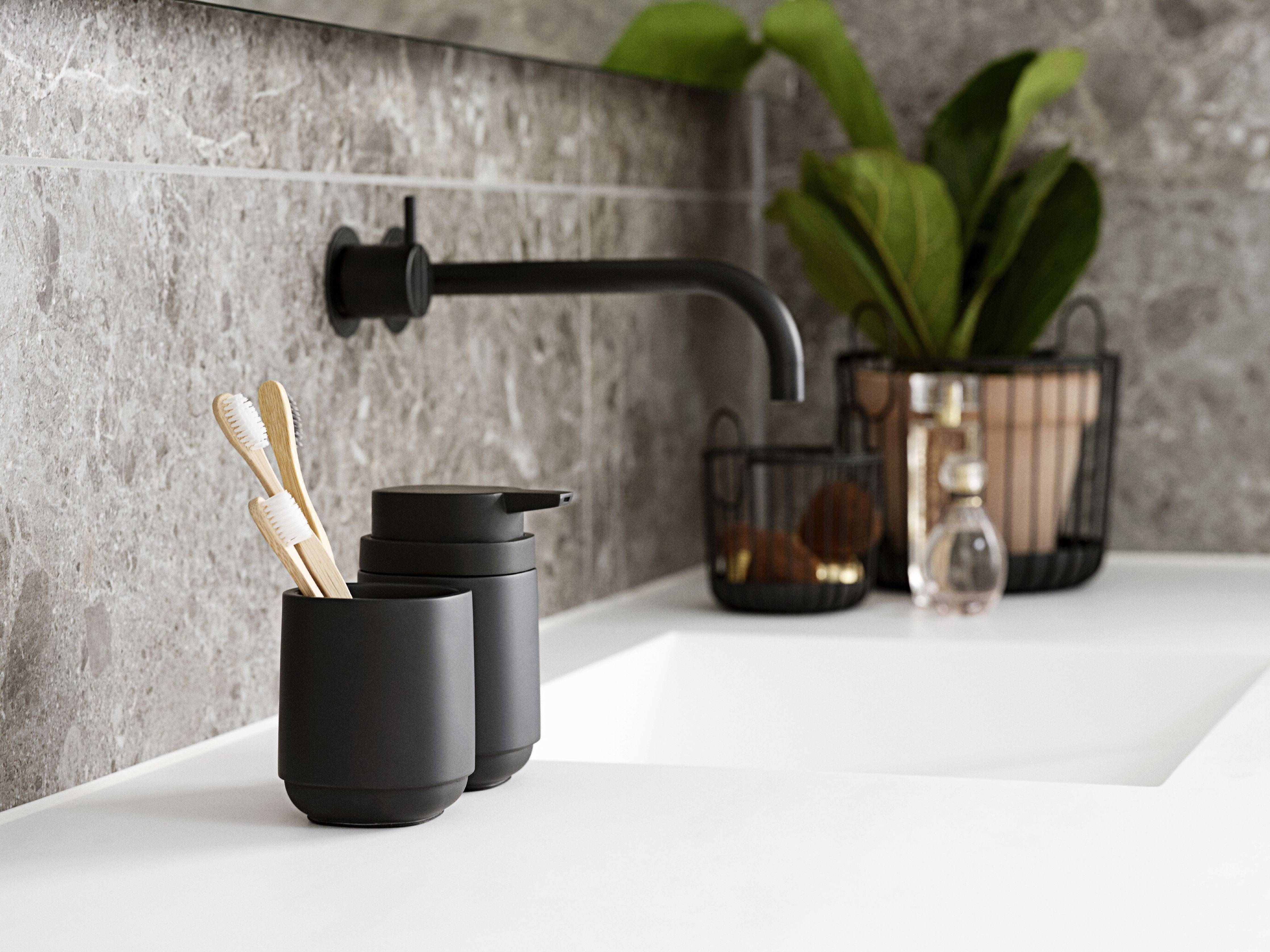 [product_category]-Zone Denmark Time Soap Dispenser, Black-Zone Denmark-5722000281146-28114-ZON-4