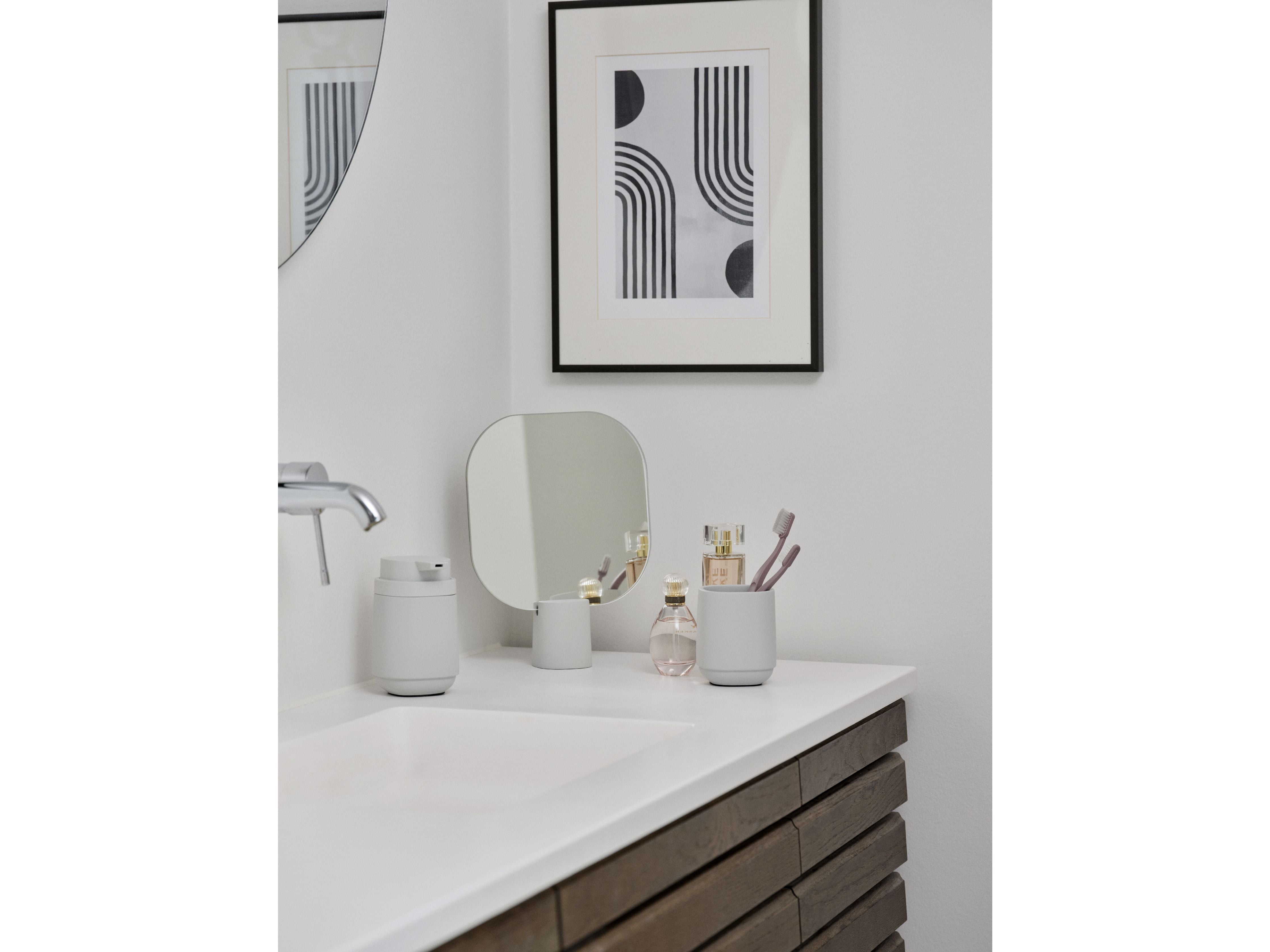 [product_category]-Zone Denmark Time Table Mirror, Soft Grey-Zone Denmark-5722000307457-30745-ZON-6