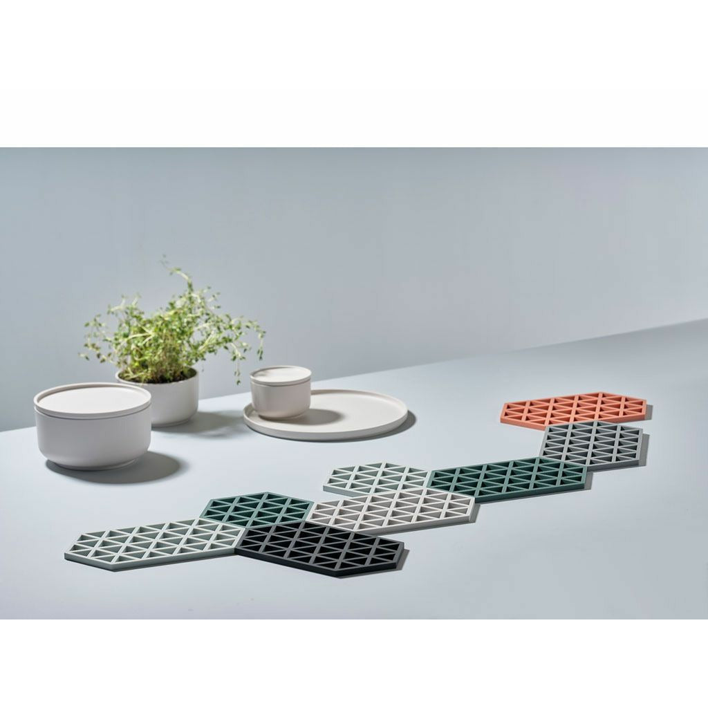 [product_category]-Zone Denmark Triangles Coaster 24 X14 Cm, Nordic Sky-Zone Denmark-5708760657254-330314-ZON-2