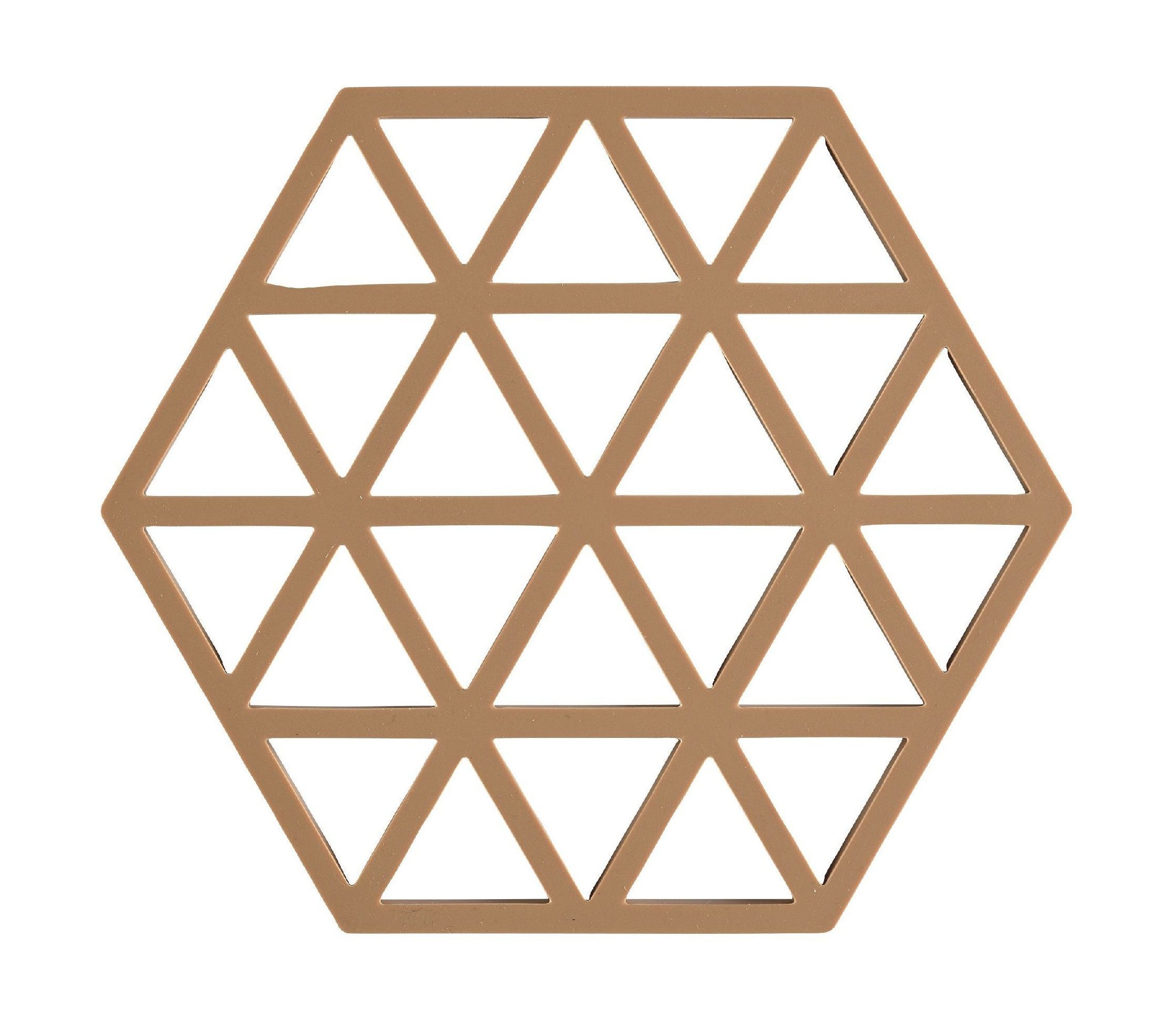 [product_category]-Zone Denmark Triangles Trivet 16 X 14 X 0,9 Cm, Light Terracotta-Zone Denmark-5722000316060-31606-ZON-1