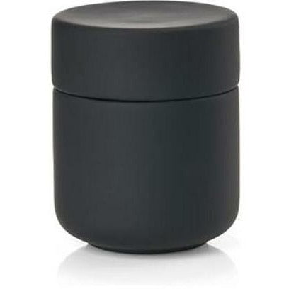 [product_category]-Zone Denmark Ume Cotton Swabs And Cosmetic Pads Container øx H 8,3x10,3 Cm, Black-Zone Denmark-5722000157533-15753-ZON-1