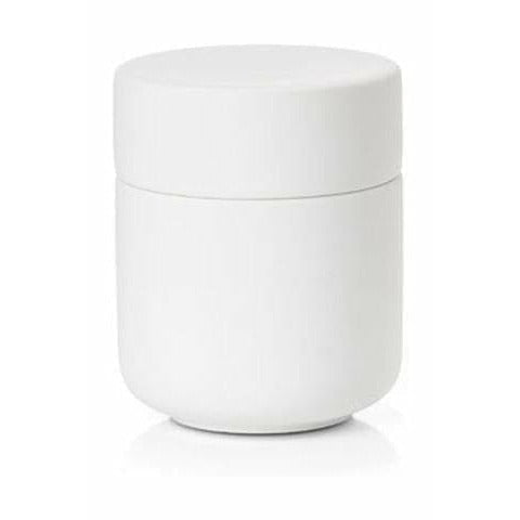 [product_category]-Zone Denmark Ume Cotton Swabs And Cosmetic Pads Container øx H 8,3x10,3 Cm, White-Zone Denmark-5722000157564-15755-ZON-1