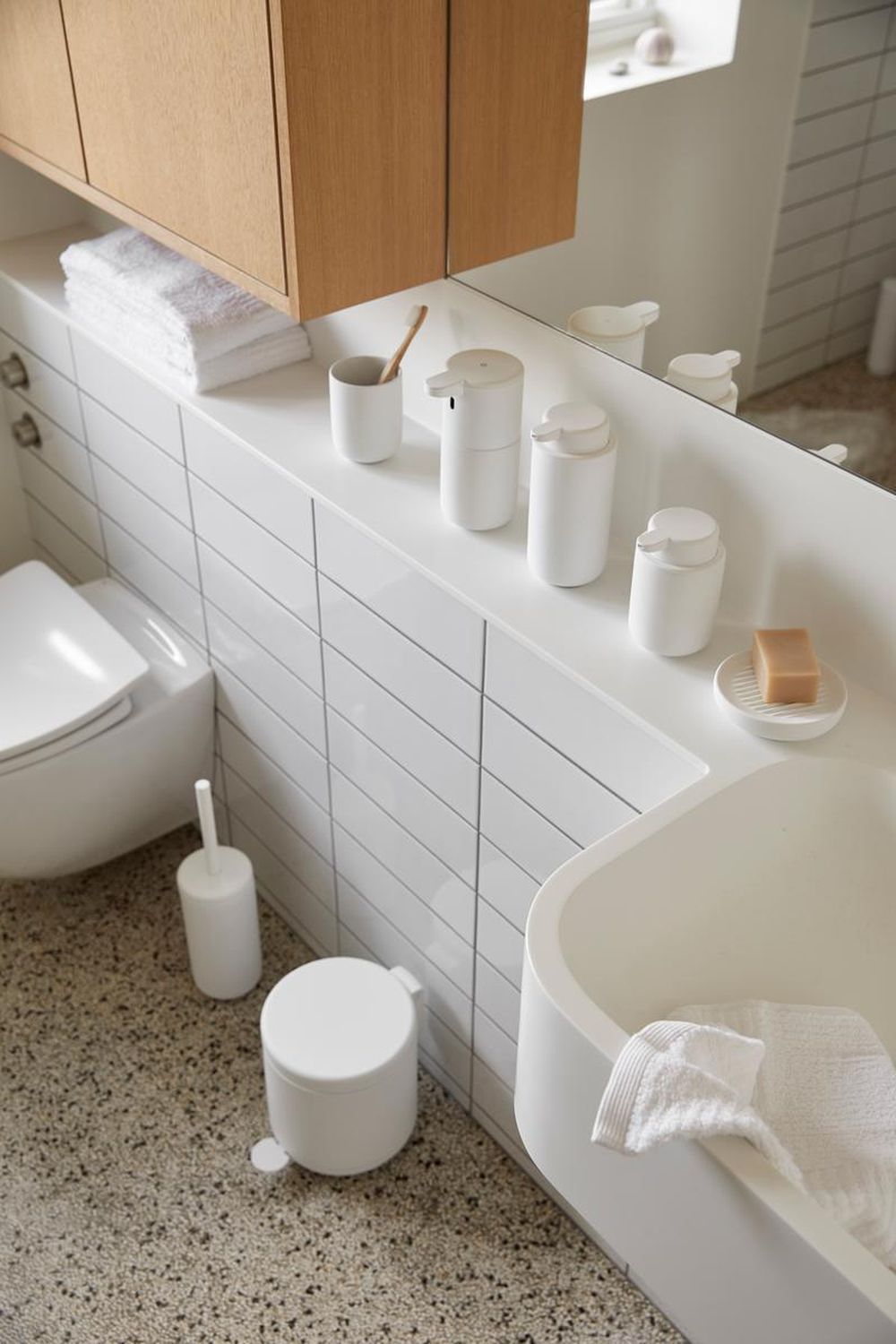 [product_category]-Zone Denmark Ume Soap Dispenser 450 L, White-Zone Denmark-5722003319624-331962-ZON-4