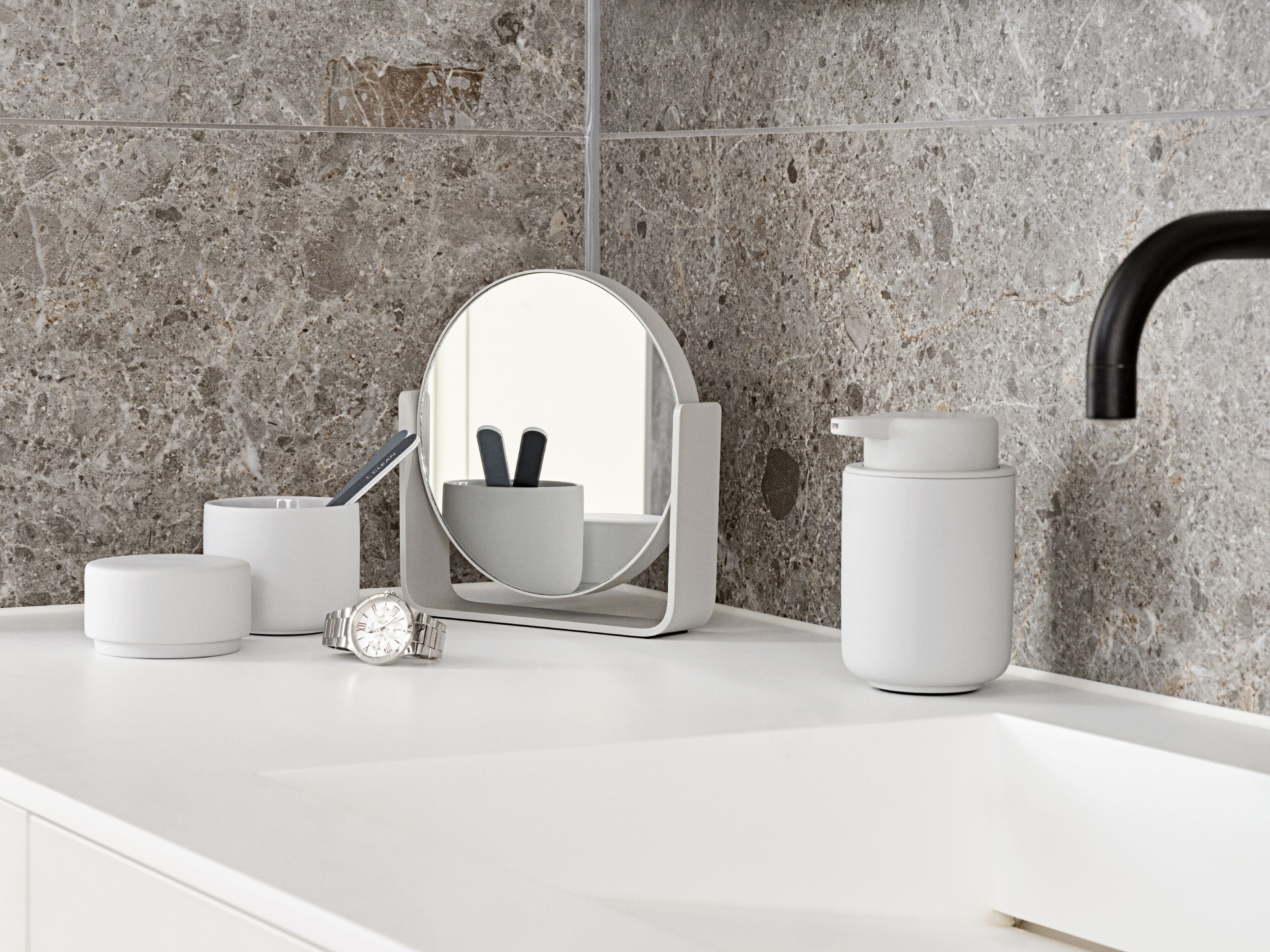 [product_category]-Zone Denmark Ume Table Mirror, Soft Grey-Zone Denmark-5722000282259-28225-ZON-6