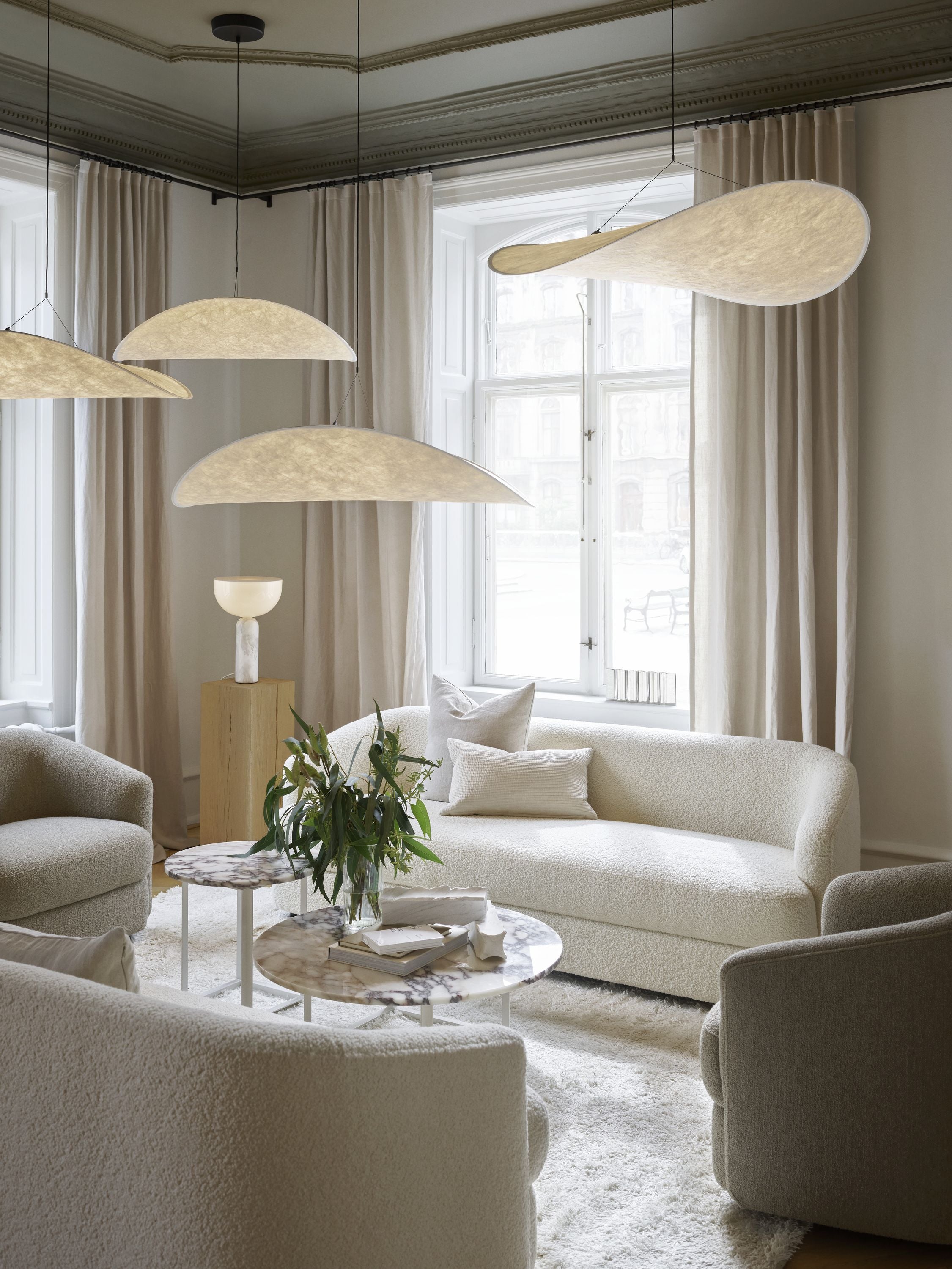 New Works Tense Pendant Lamp, ø 90 Cm