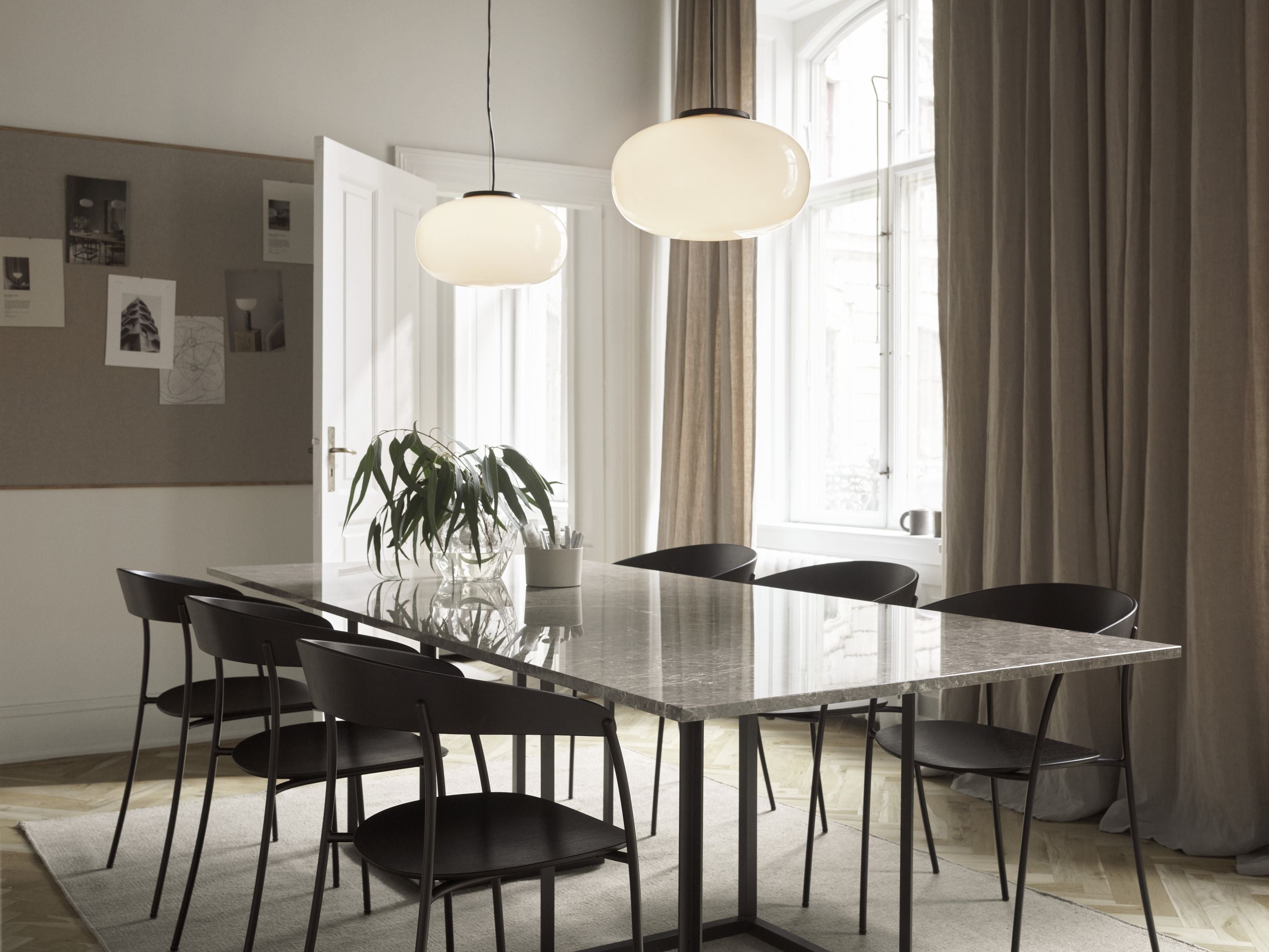 New Works Karl Johan Pendant Led ø 40 Cm, White