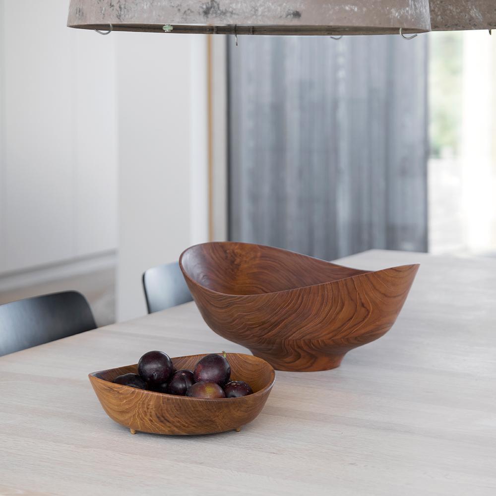 Architectmade Finn Juhl FJ Fruit Bowl Teak, med fødder