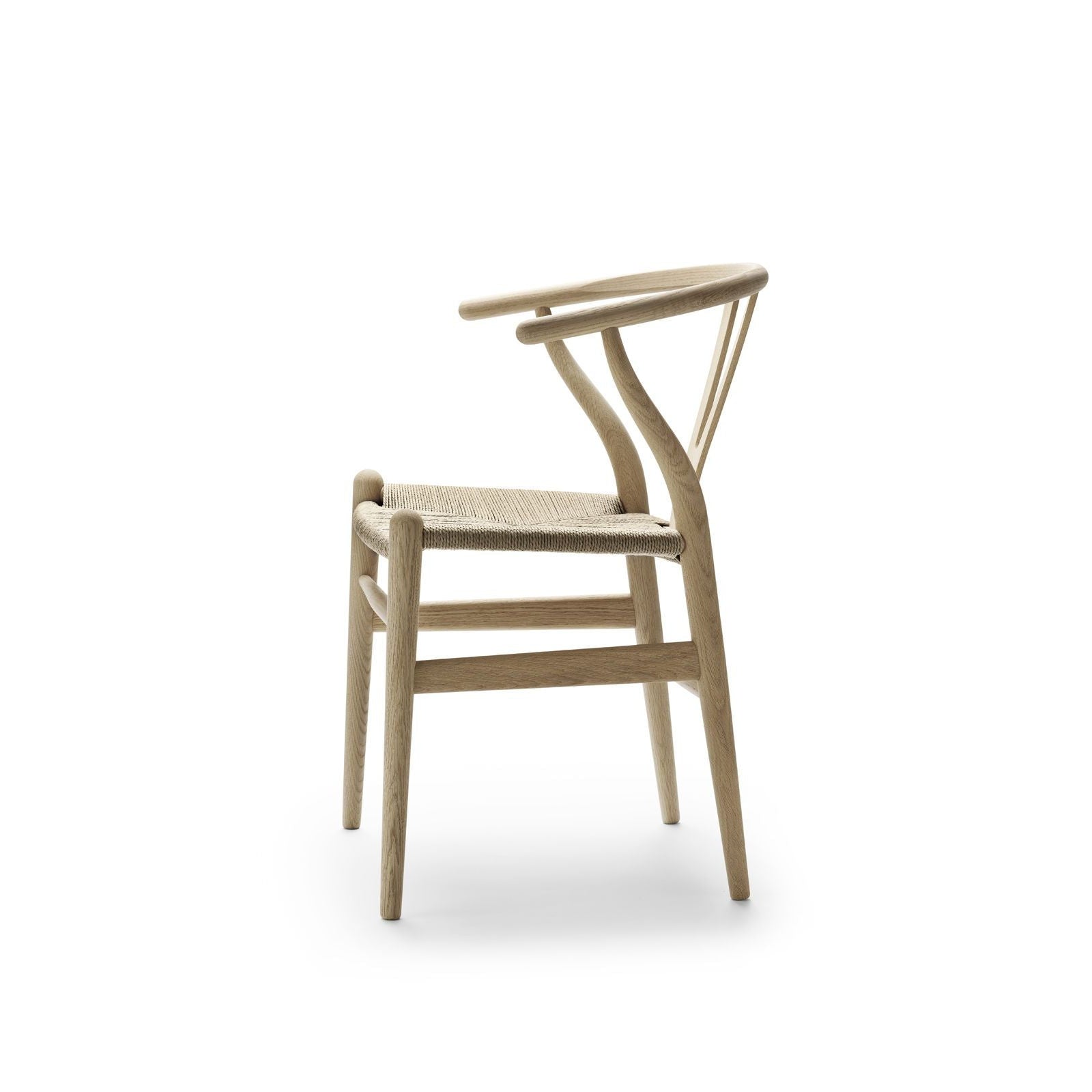 Carl Hansen CH24 WISHBONE SPOR Naturlig, sæbe eg