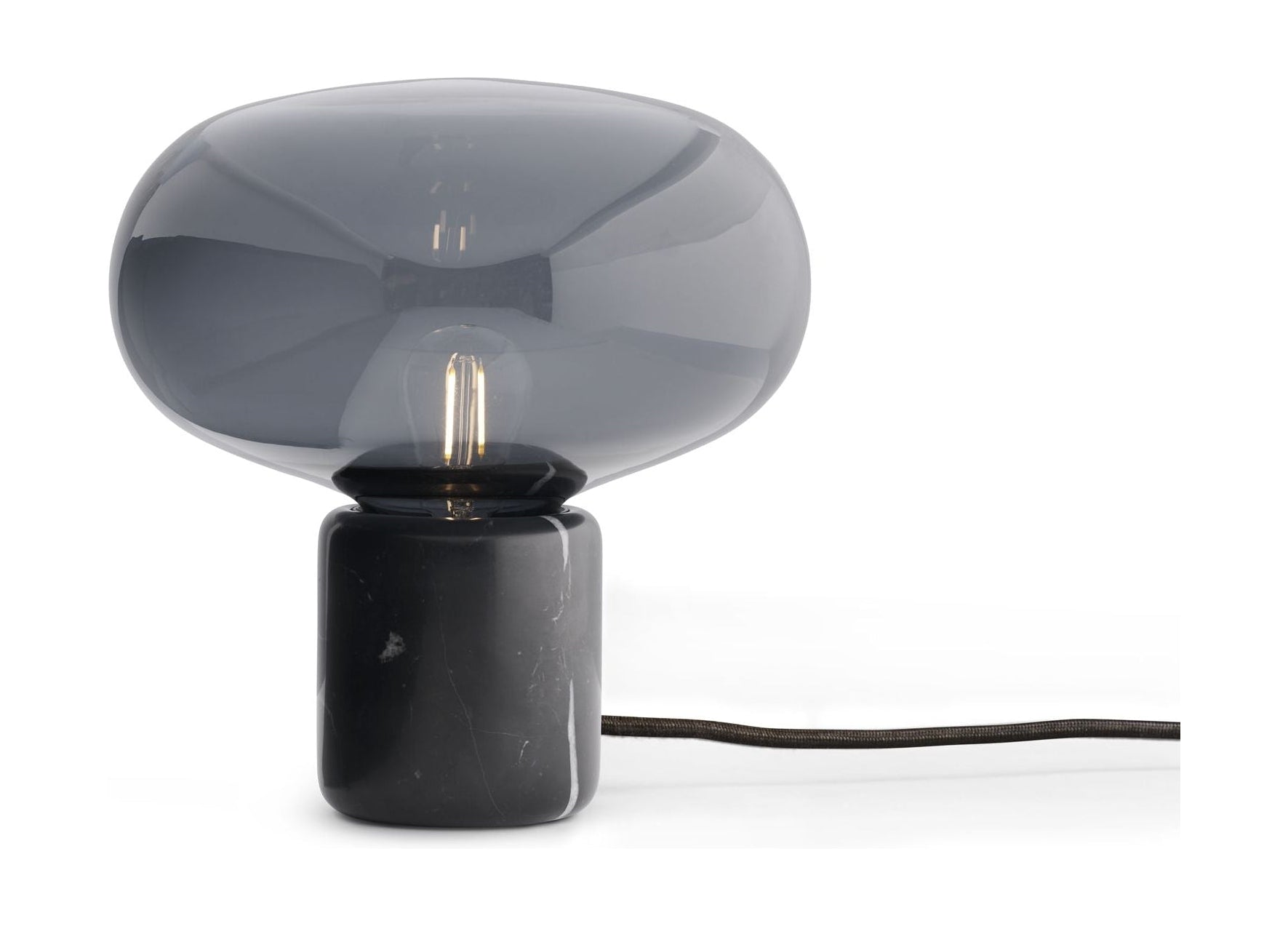 New Works Karl Johan Table Lamp, Smoked