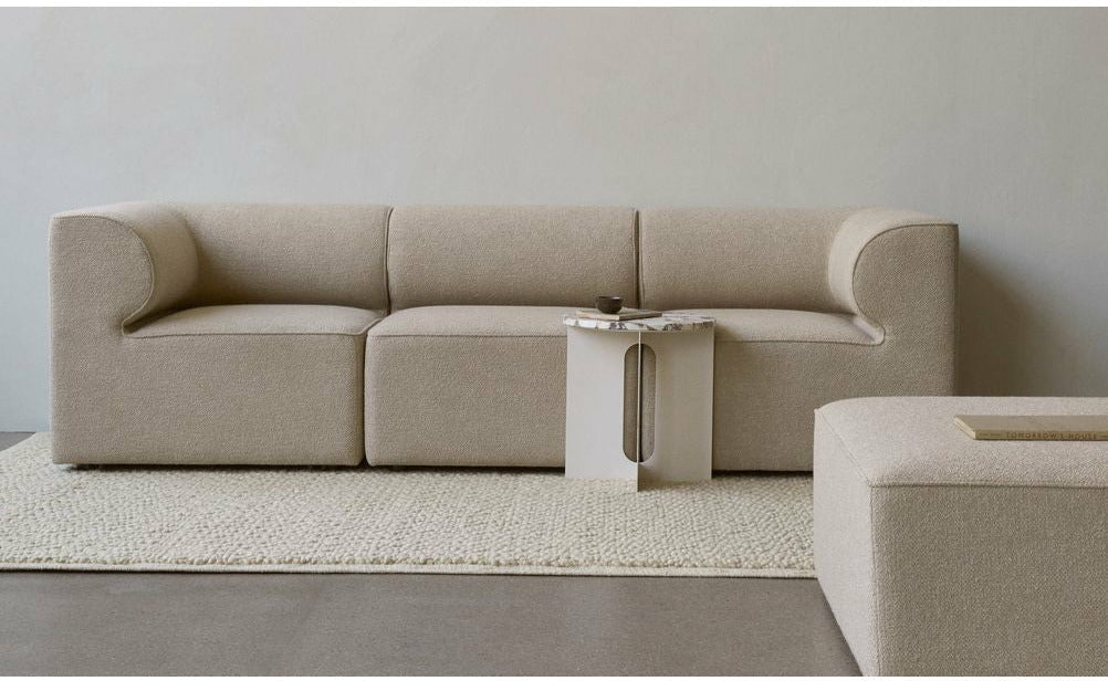 Audo Copenhagen Androgyne side bordplade, krystalrose marmor