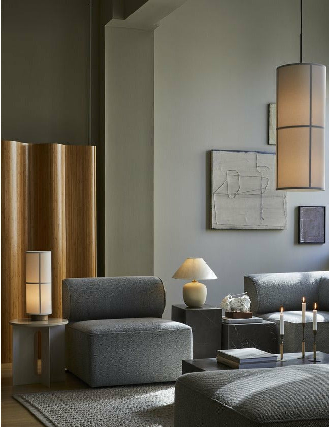 Audo Copenhagen Androgyne side bordplade, krystalrose marmor