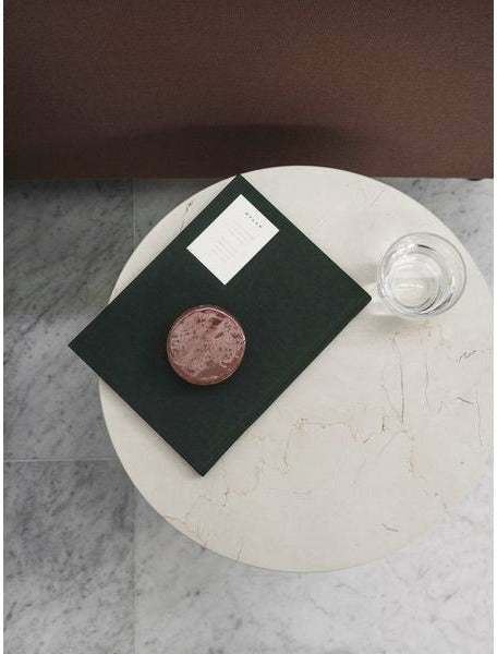 Audo Copenhagen Androgyne side bordplade, krystalrose marmor