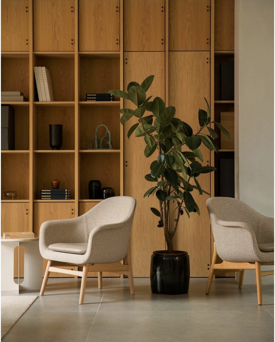 Audo Copenhagen Androgyne side bordplade, krystalrose marmor