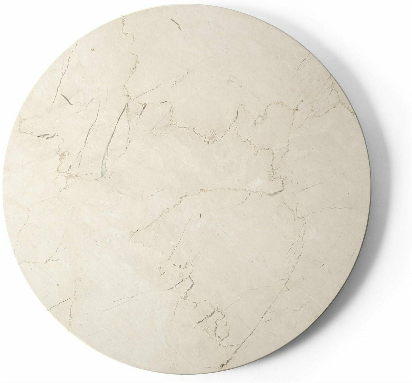 Audo Copenhagen Androgyne side bordplade, krystalrose marmor