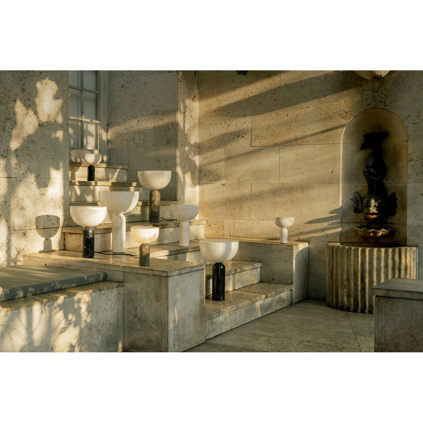New Works Kizu Portable Table Lamp, White