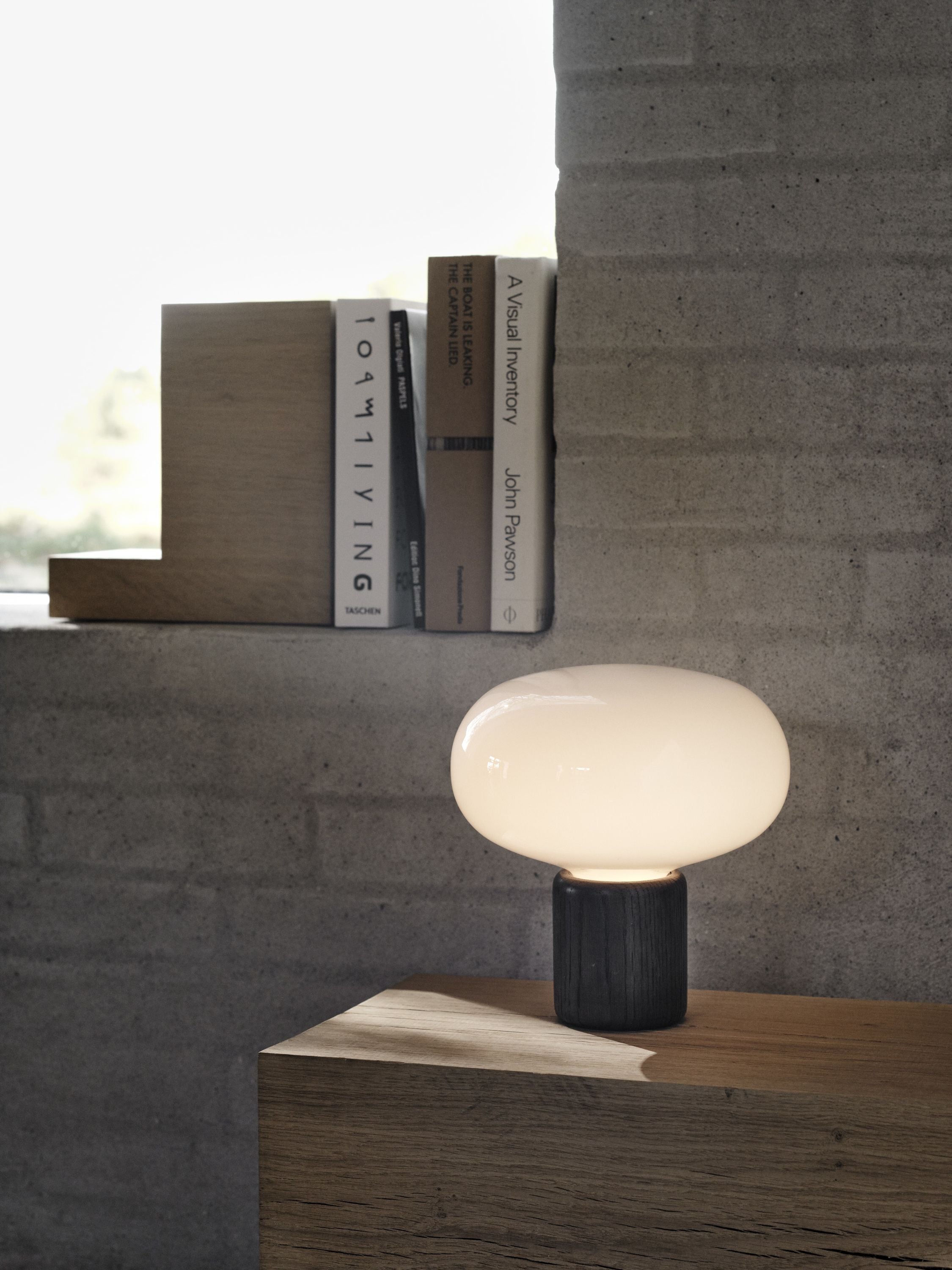 New Works Karl Johan Table Lamp, White