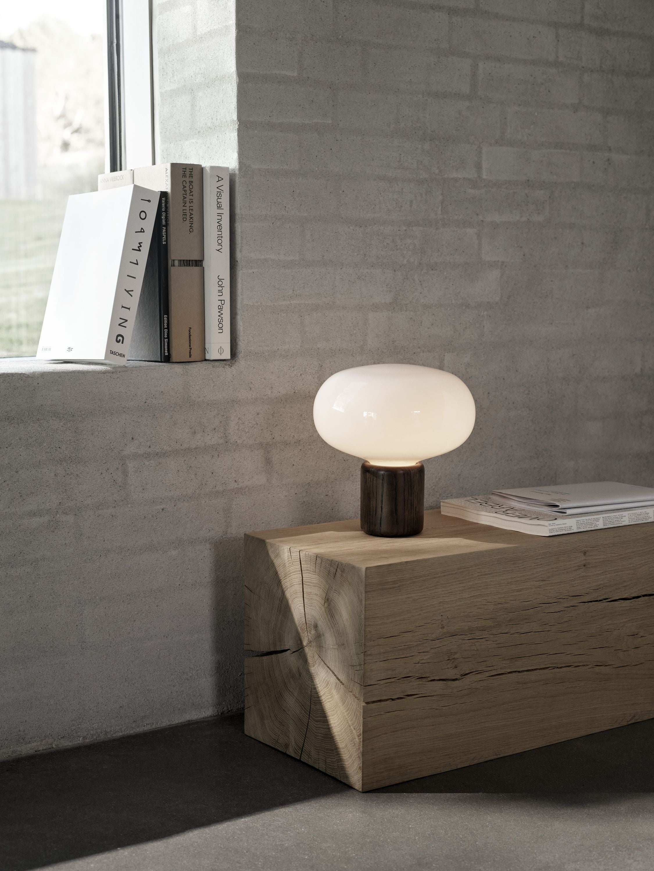 New Works Karl Johan Table Lamp, White